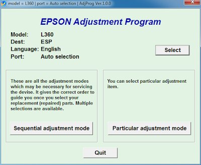 epson adjustment program l360 download