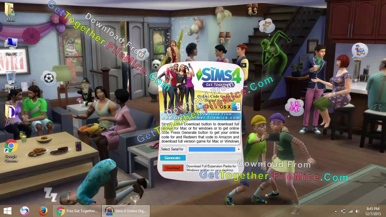 the sims 4 get together cheats